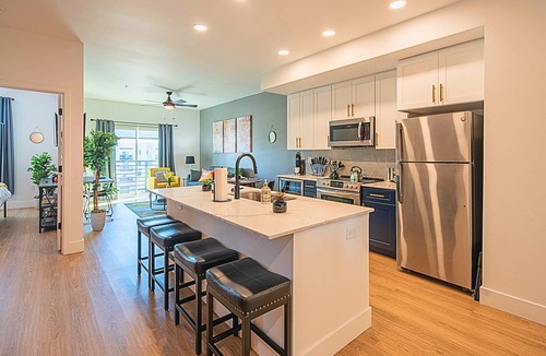 Desert View Village Condo | Near Mayo-Rooftop Deck-Heated Pool-Hot Tub-Parking