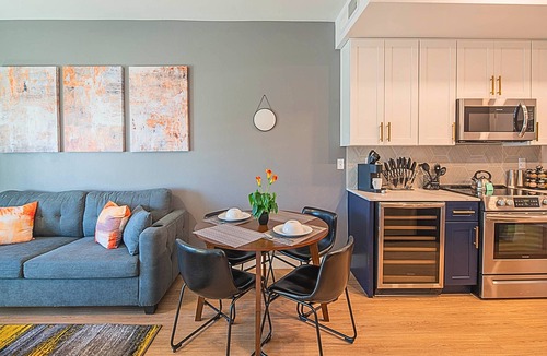 Desert View Village Condo | Near Mayo-Rooftop Deck-Heated Pool-Hot Tub-Parking