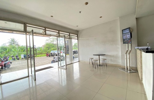 Bogor Barat Apartment | Neat Studio With Blue Toned Wall At Dramaga Tower Apartment