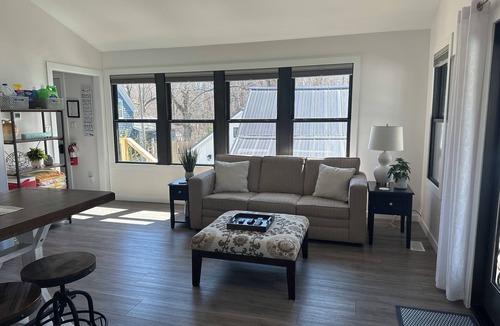 Saugatuck Apartment | Nested in a Nature Preserve downtown Saugatuck. Top 10 beaches