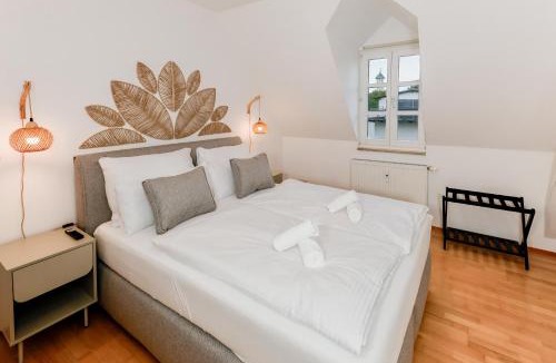 Straubing Apartment | NEU I Alte Post- Historisches Loft mit Dachterrasse I Zentrumsnah