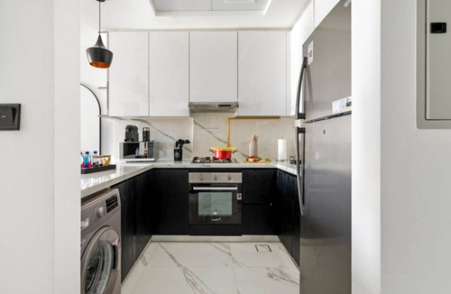 Al Barsha Apartment | New 1BR with Full Balcony, Gym, Pool & Sauna