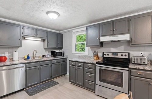 Brevard House | NEW! 2 Bd Home+ Office Closest Rental To The Brevard Music Center & Pet Friendly