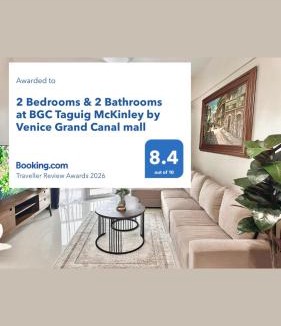 Pinagsama Apartment | New 2 Bed RM & 2 Bath RM BGC Taguig McKinley connect Venice mall
