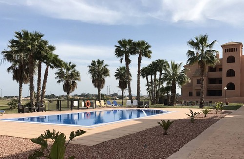 Los Alcazares Apartment | New 3 room apartment for 4 people 2 bedrooms, 2 bathrooms, 2 balconies on the golf course