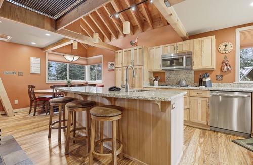 Bear Valley Cabin | NEW! A-Frame Home with Deck & BBQ - VH #223