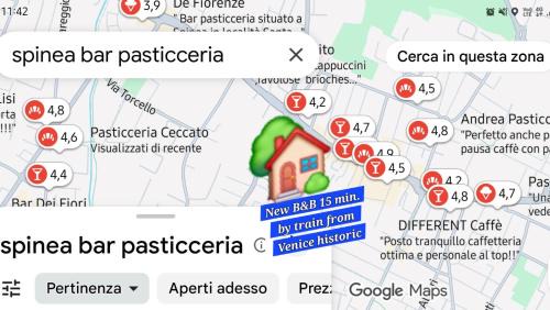 Spinea Bed & Breakfast | New BB 15 min by train from Venice historic