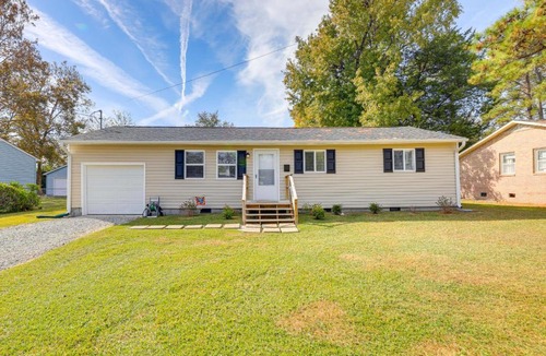 New Bern House | New Bern Abode w/Yard ~ 2 Mi to Neuse River