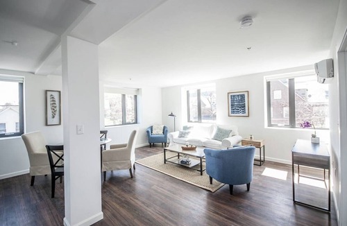 Mission Hill Apartment | New building, fully equipped apt, steps to all Boston has to offer!
