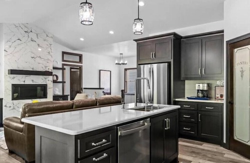 Jacksonport House | New, charming custom home, 7 minute walk to the beach
