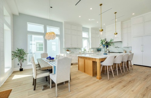 Galveston House | New Construction, Beachfront Luxury w/6 Suites & 360 Degree Views!