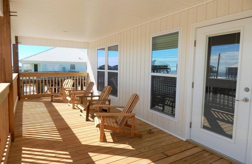 Dauphin Island House | New Construction - gulf view home within walking distance to beach