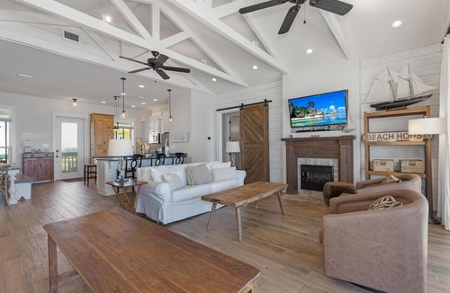 Dauphin Island House | New Construction, professionally decorated, gulf-front home