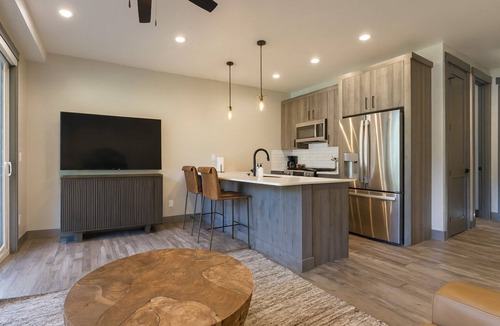 Purgatory Apartment | NEW Cozy One Bedroom Condo with Balcony & Purgatory Views