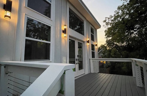 Deer Park Cottage | New Custom & Creative Louisville Carriage House: expansive deck, wifi, walkable
