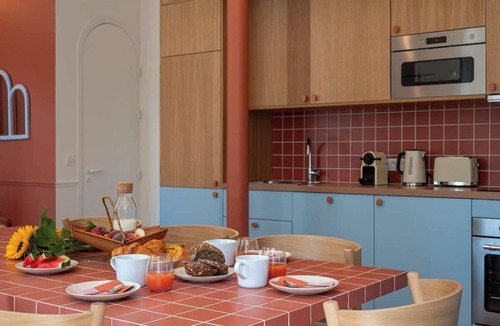Malakoff Apartment | New Flat Terracotta Style - Greater Paris district