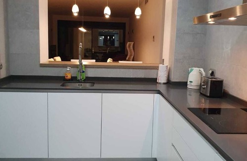 San Roque Apartment | New front line beach/Golf with views of Gibraltar and Africa.