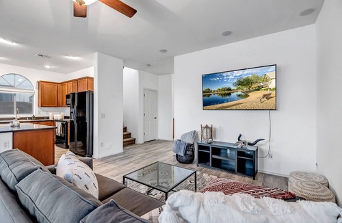Power Ranch House | NEW! Gilbert Home: Luxury Pool & Outdoor Fireplace.