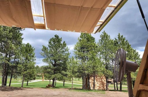 Custer Cabin | NEW! Glamping A-Frames, Stargazer 3 at Dakota Dream