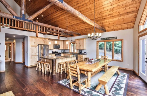Eagle River House | NEW! Gorgeous Northwoods Home on the Eagle River Chain of Lakes