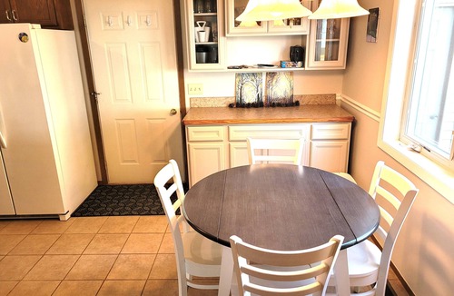 Au Gres House | New! Huron Paradise - Cute and Family-Friendly Lakefront Home with Pirvate Sandy Beach, Beach Bonfire Ring, and Kayaks!
