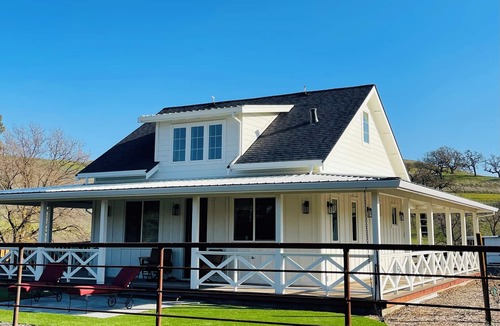 Danville House | New Just Listed! Idyllic Brand New Farmhouse Retreat with Wraparound Porch