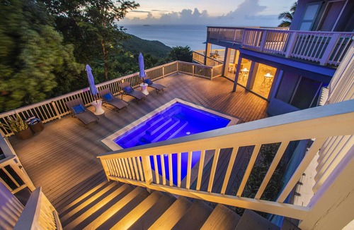 Estate Caret Bay Villa | New Listing! Northside Retreat Heated Pool Generator Luxury Amenities