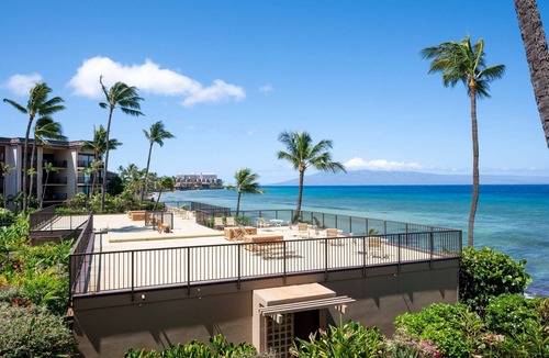 Honokowai Condo | New Listing! Oceanfront Island Escape at Hale Ono Loa 207