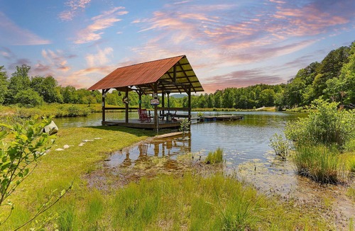 Morganton House | NEW LISTING ! RUSTIC MEADOW AT LADYBUG LAKE
