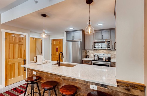 Copper Mountain Village Condo | New Listing Steps from the lifts, Multiple Hot tubs/Play Pool