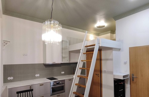 Prague 2 Apartment | New LOFT Studio inspired from Alphonse Mucha near IP Pavlova, Prague 2