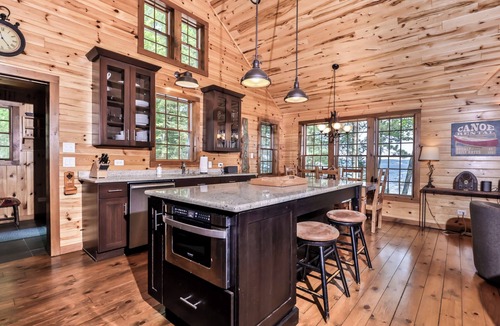 St Germain House | NEW! Luxury 3 bedroom home on Big Saint Germain Lake!