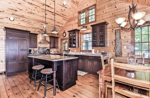 St Germain House | NEW! Luxury 3 bedroom home on Big Saint Germain Lake!