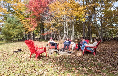 Jewett Cabin | NEW:Luxury 4BR Log Cabin surrounded by trees in Hunter. Near Hiking & Waterfalls