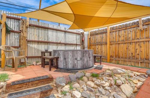 Truth or Consequences House | New Mexico Cottage: Private Yard & Hot Tub