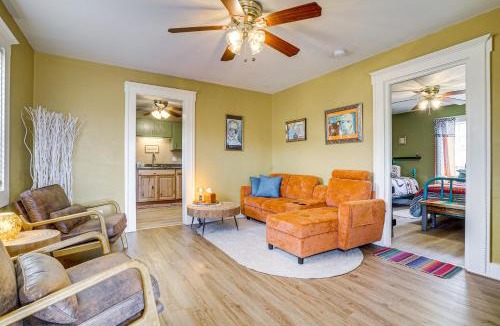 Truth or Consequences House | New Mexico Cottage: Private Yard & Hot Tub