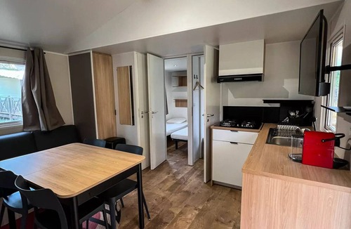 Saint-Germain House | NEW Mobile home - 3 bedrooms with air conditioning Nesasio 6 to 7 persons - 6 pers. included in the price