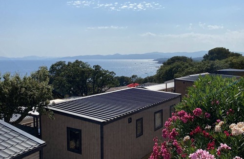 Le Dramont House | New mobile home Saint Raphael 180 degrees sea view