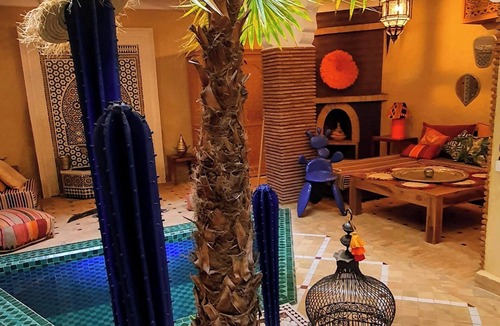 Bab Doukkala House | ❤️ New on Abritel! 🌵 Riad Dar Cactus Bleu 🌵, Marrakech medina