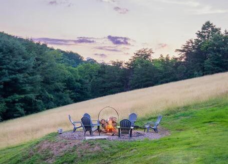 Concord Ski Chalet | NEW! Secluded Cabin with Views, Pool & Hot Tub