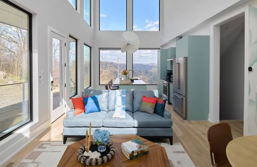 Marshall House | NEW! Secluded Luxury. Blue Ridge. Nature+Stillness