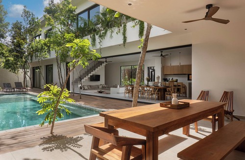 Tulum Villa | NEW! Spacious 5 Suites Villa with gorgeous outdoor space in delightful Tulum,