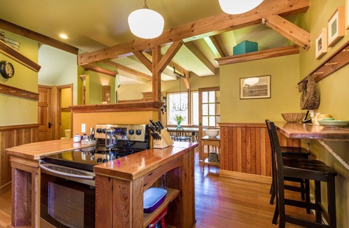 Bigfork House | New! Spacious 5BR Forest Lodge | Picture Windows, Fireplaces, Game Room & Peaceful Montana Setting