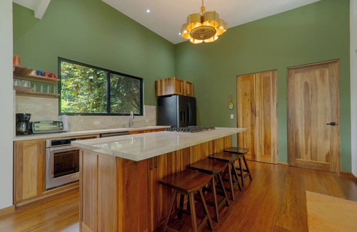Hatillo House | NEW Spacious luxury home with creek access - WiFi/pool! with WiFi, AC