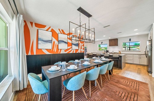 Clearwater House | NEW & Spacious! Mini Golf, Pool, Hot tub, Pickleball, B-Ball, Playground+