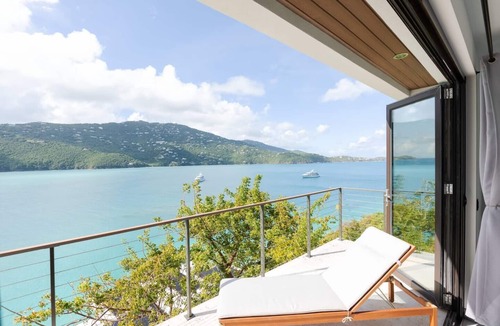 Estate Peterborg Villa | New Waterfront Villa at Magens Bay & Jeep option