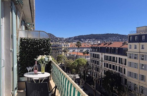 Lepante Quarter Apartment | NewChic top floor, One bedroom in the heart of Nice - South facing !