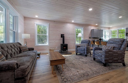 Franklin House | Newly constructed cabin on your own secluded 8-acre island.