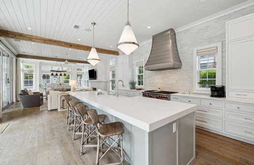 WaterSound Beach House | Newly Constructed Haven with Pool, Golf Cart, Elevator and 2 Primary Suites