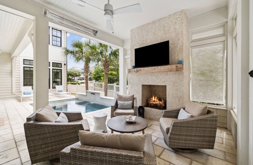 WaterSound Beach House | Newly Constructed Haven with Pool, Golf Cart, Elevator and 2 Primary Suites